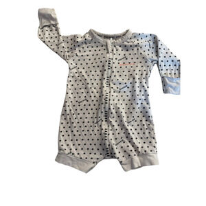 Baby Bonds White Black Polka Dot Wondercool Bodysuit 6-12 Months